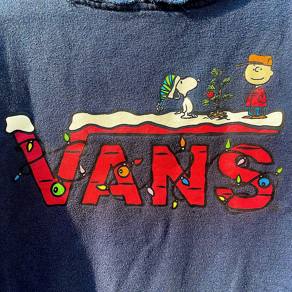 Snoopy & Charlie Brown- Vans, size- Medium, Hoodie